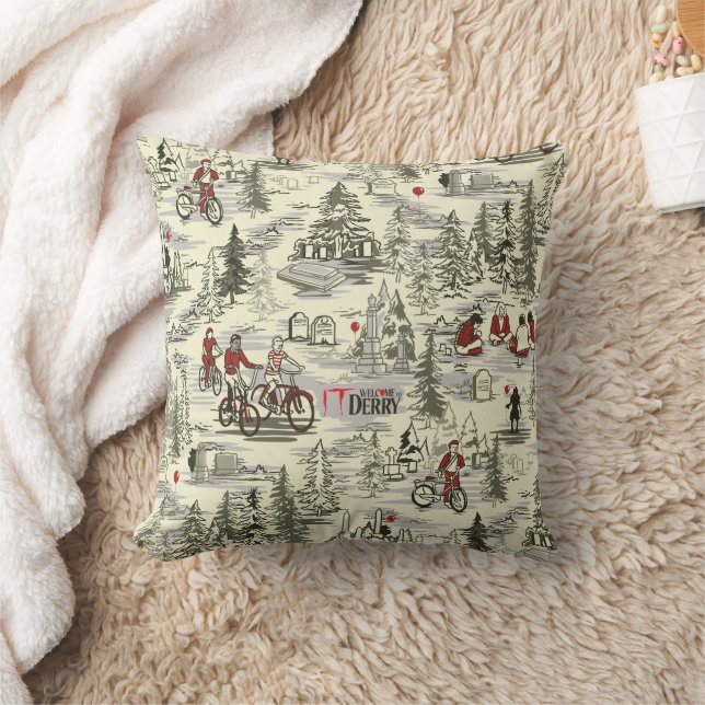 Coussin Le Motif du cimetière du Losers Club (Couverture)