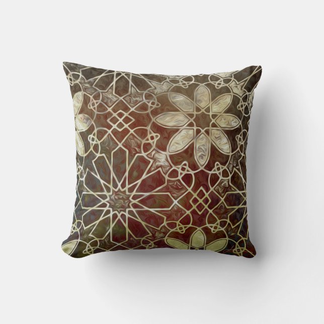 Coussin Le mystique couvre de tuiles II (Recto)