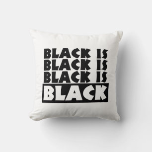 Coussin Le noir est noir
