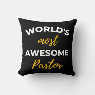 Coussin Le Pasteur le plus génial du monde
