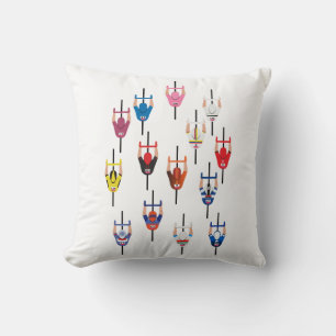 Coussin Le Peloton   Cyclistes
