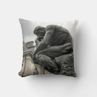 Coussin Le penseur Rodin Paris Sculpture