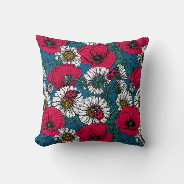 Coussin Le pré (Recto)