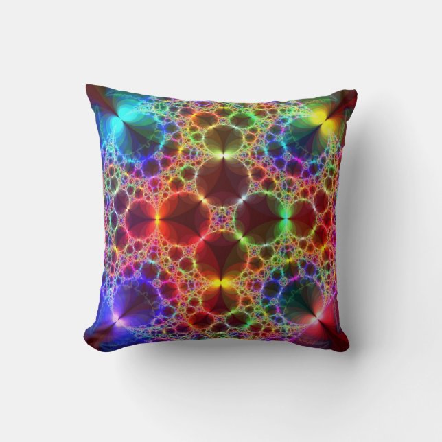 Coussin Le prisme bouillonne carreau (Recto)