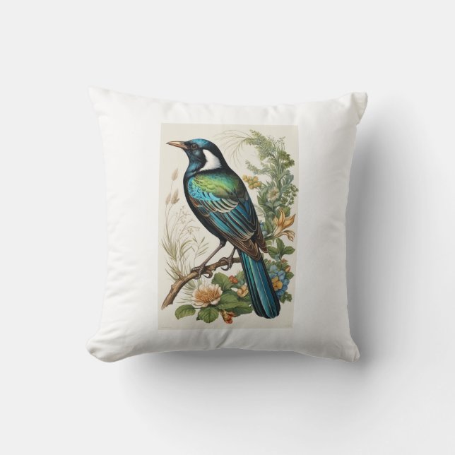 Coussin Le reste de l'Oiseau (Recto)