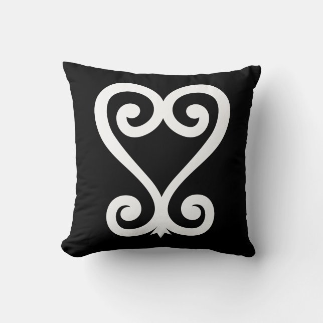 Coussin Le retour de Sankofa | et lui obtiennent - le (Recto)
