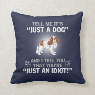 Coussin Le ROI CAVALIER Charles-Son pas simplement un