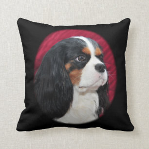 Coussin Le Roi cavalier Charles Tri-Color Pillow