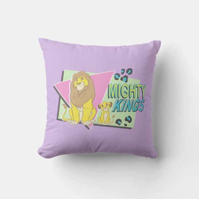 Coussin Le Roi Lion| Rois puissants (Recto)