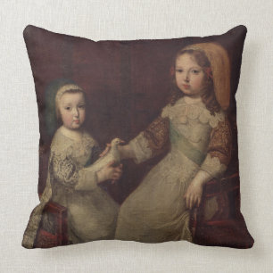 Coussin Le Roi Louis XIV (1638-1715) en tant qu'enfant