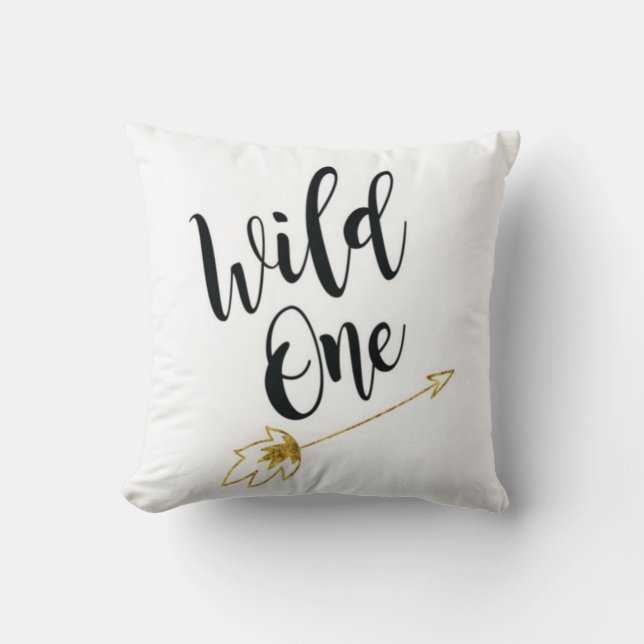 Coussin Le sauvage (Recto)
