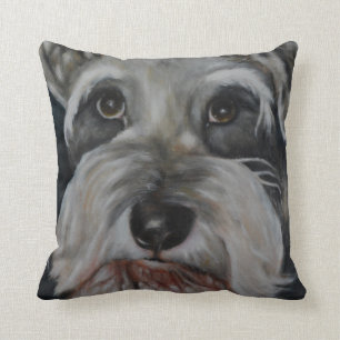 Coussin Le Schnauzer - carreau