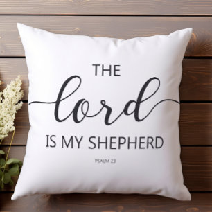 Coussin Le Seigneur Est Mon Berger Psaume 23 Impression de
