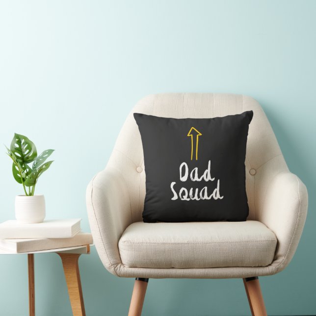 Coussin Le simple Papa Squad Jetait L'Oreiller (Chaise)