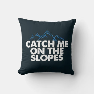 Coussin Le Ski Gag M'Attire Sur Les Pistes Sports D'Hiver