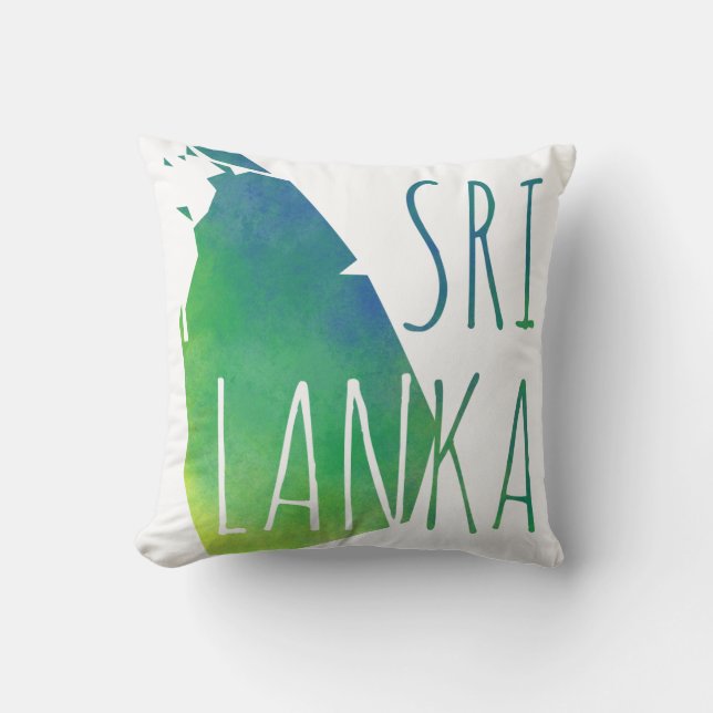 Coussin Le Sri Lanka (Recto)