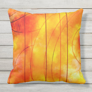 Coussin Le Sun Design d'or pour la vie en plein air