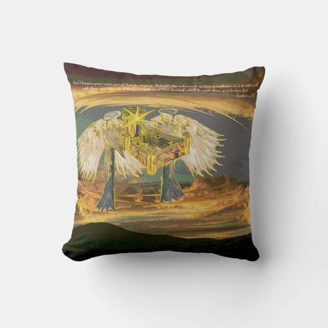 Coussin Le tabernacle du carreau de Dieu (Recto)