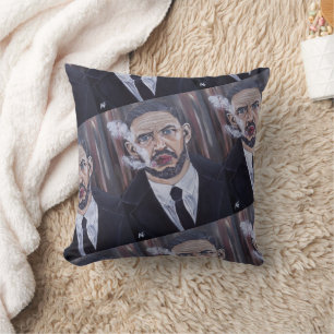 Coussin Le tableau de Mobster par Alfred Fox