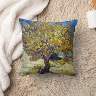 Coussin Le tableau du mûrier de Van Gogh, un chef-d'œuvre