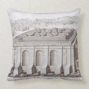 Coussin Le temple de Solomon, Jérusalem, de 'Entwurf E-I