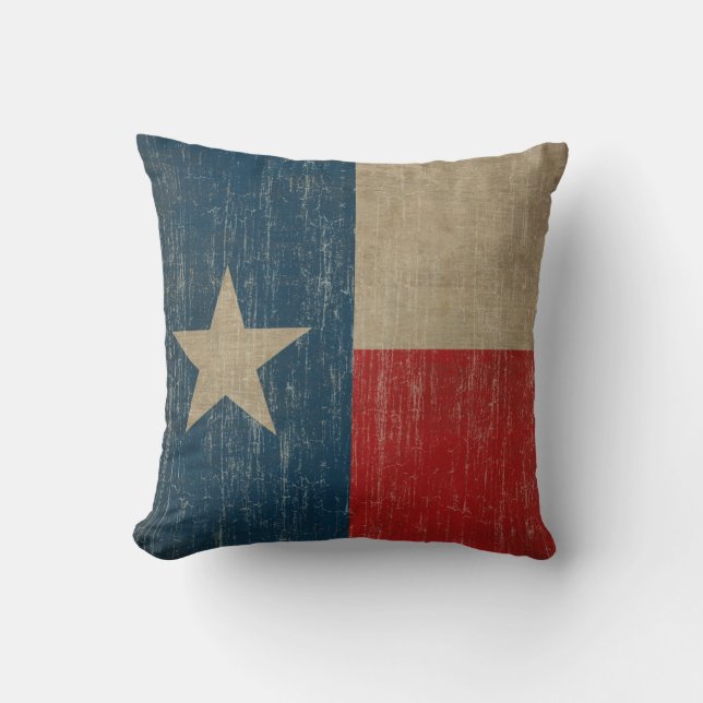 Coussin Le Texas vintage (Recto)