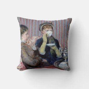 Coussin Le thé de l'après-midi, Mary Cassatt