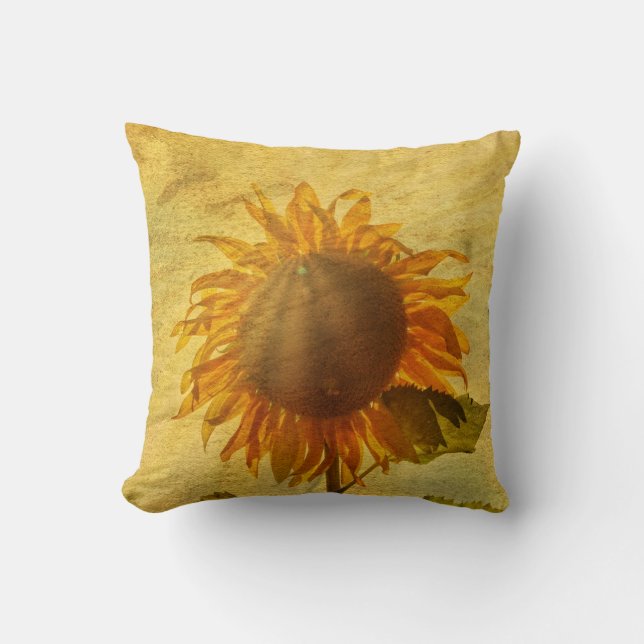 Coussin Le tournesol (Recto)