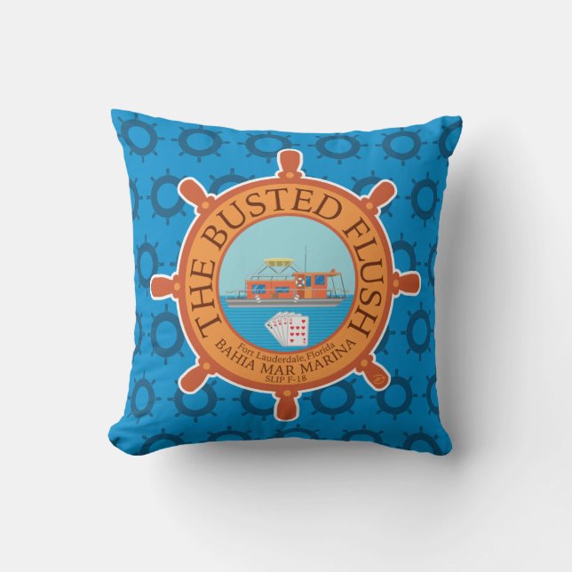Coussin Le vidage repoussé (secondaire) - (Recto)