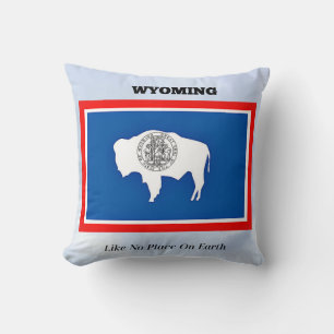 Coussin Le Wyoming, Comme Pas De Place Sur Terre