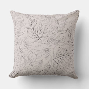 Coussin Leaf Dessiner de luxe