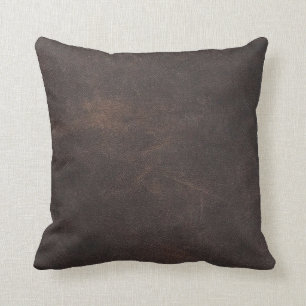 Coussin Leather texture scrapbooking brown