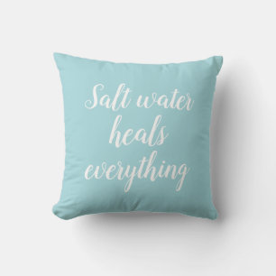 Coussin L'Eau Salée Traite Tout Le Décor Plage