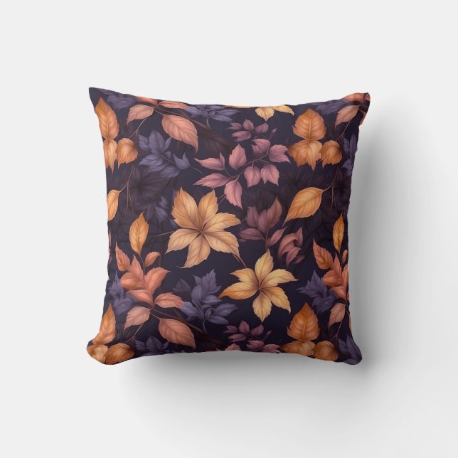 Coussin Leaves d'automne Jeu d'oreiller (Recto)