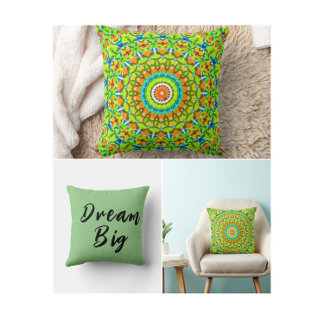 Coussin Lecteur de jetons de texte et de conception