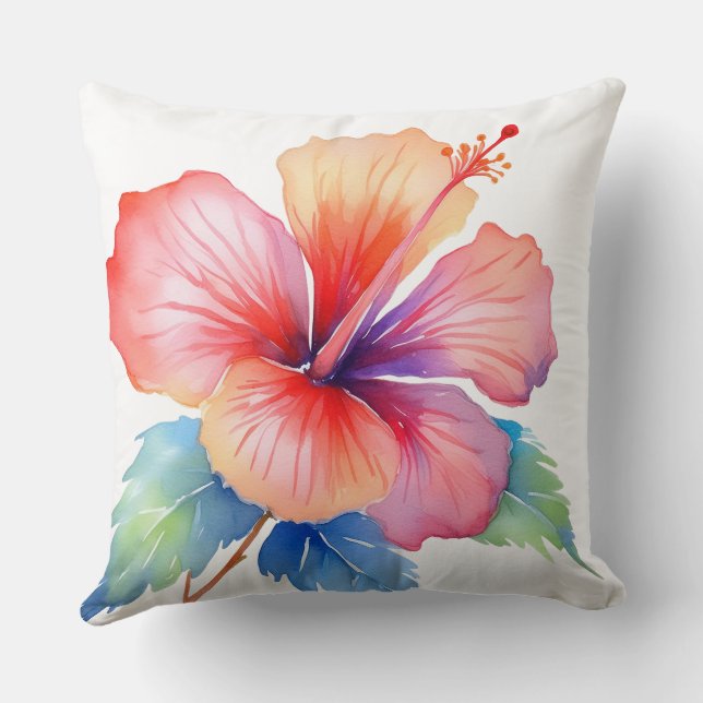 Coussin Lecteur de jetons tropicaux (Verso)