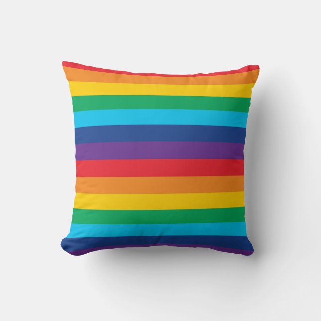 Coussin Lecteur LGBTQ Throw (Recto)