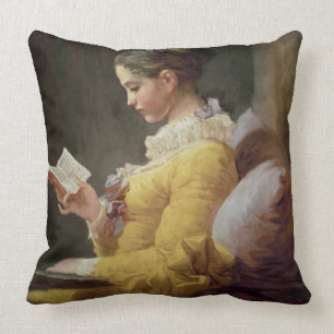 Coussin Lecture de jeune fille, c.1776