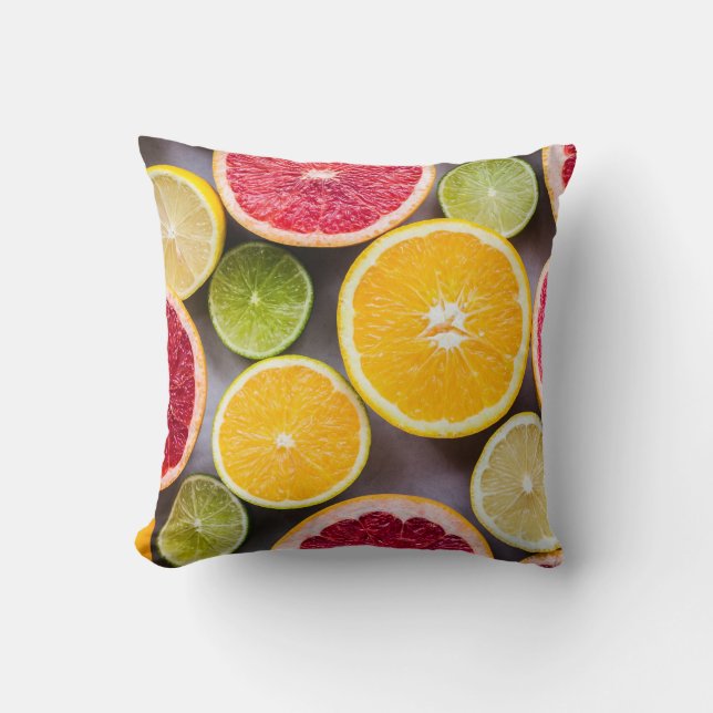 Coussin Légumes sains (Recto)