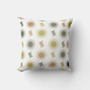 Coussin L'élégance du brouillard botanique naturel