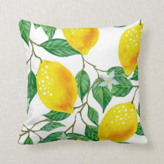 Coussin LEMON TREE, Jaune & Vert