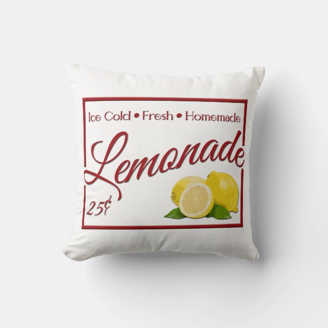 Coussin Lemonade (Recto)