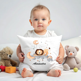 Coussin Leo Baby - Entendez-moi le rôdeur - Nursery person