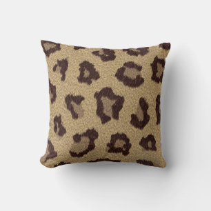 Coussin léopard