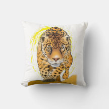 léopard ou jaguar peint
