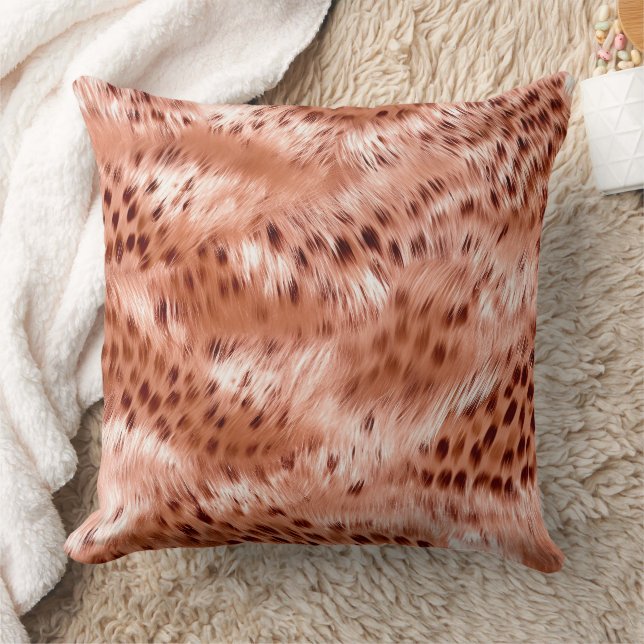 Coussin Léopard rose rose (Couverture)