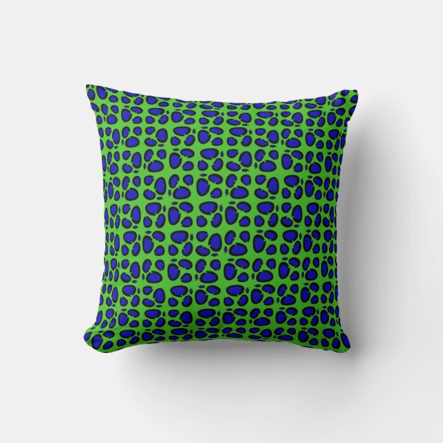 Coussin Léopard sauvage (Recto)