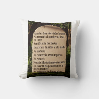 Coussin Les 10 commandements
