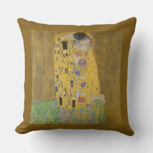 Coussin Les Amants embrassés de Gustav Klimt