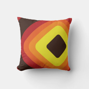 Coussin les années 70 rétro